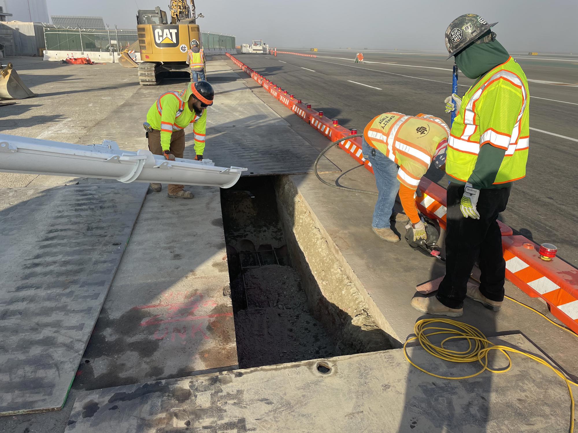 Concrete Pour AOA Section S