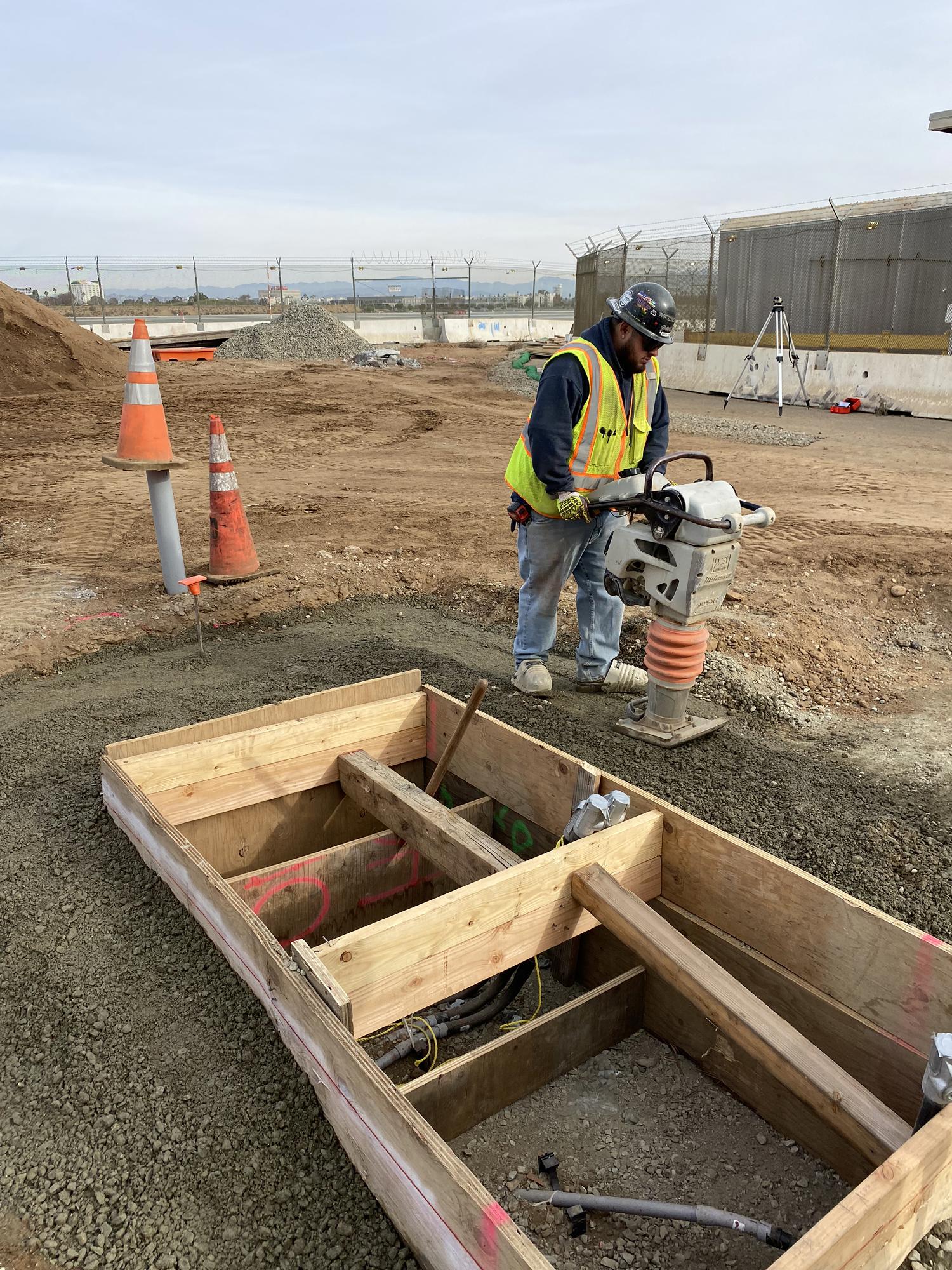 backfill gate footing