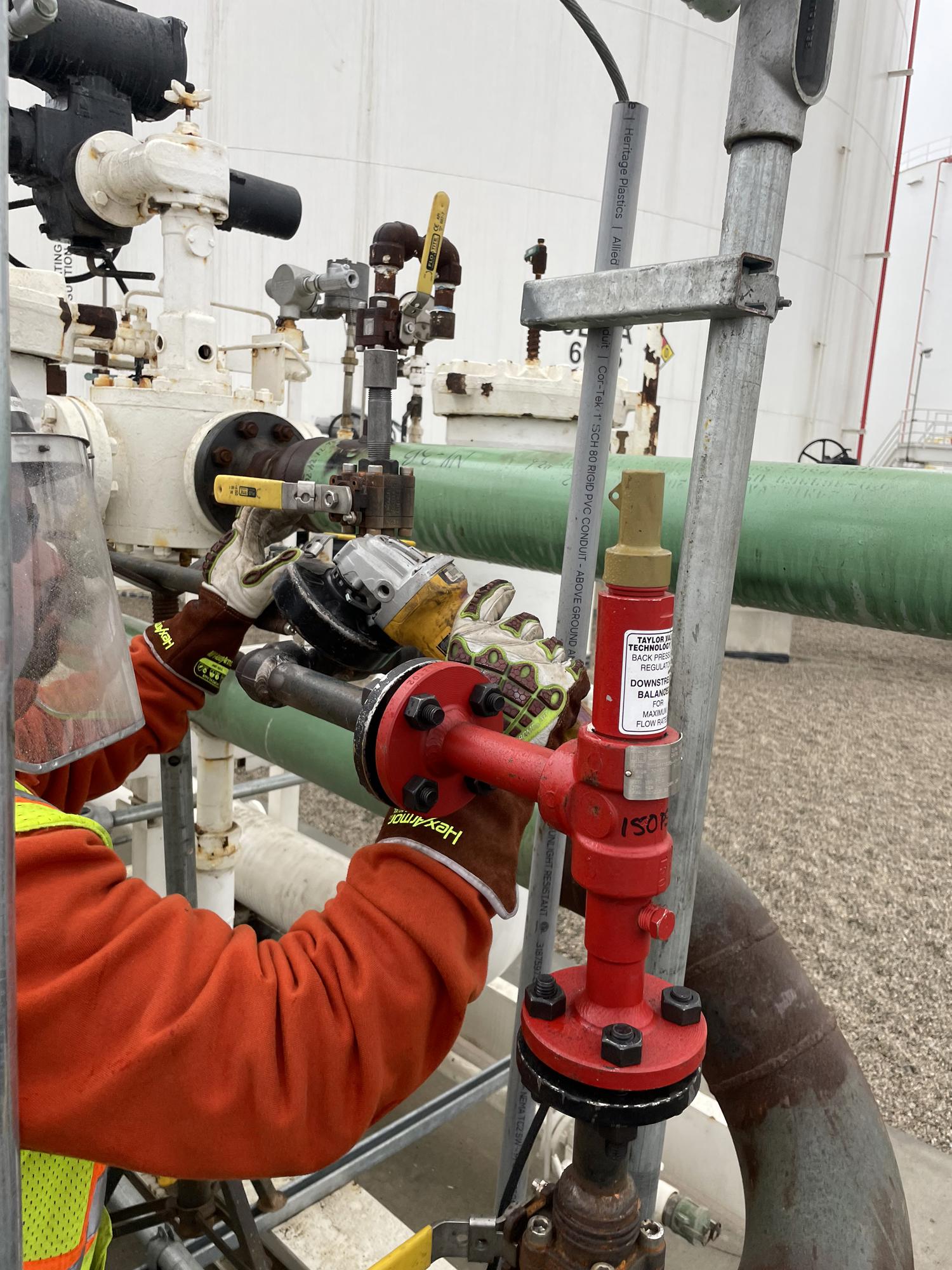 equip install at meter prover